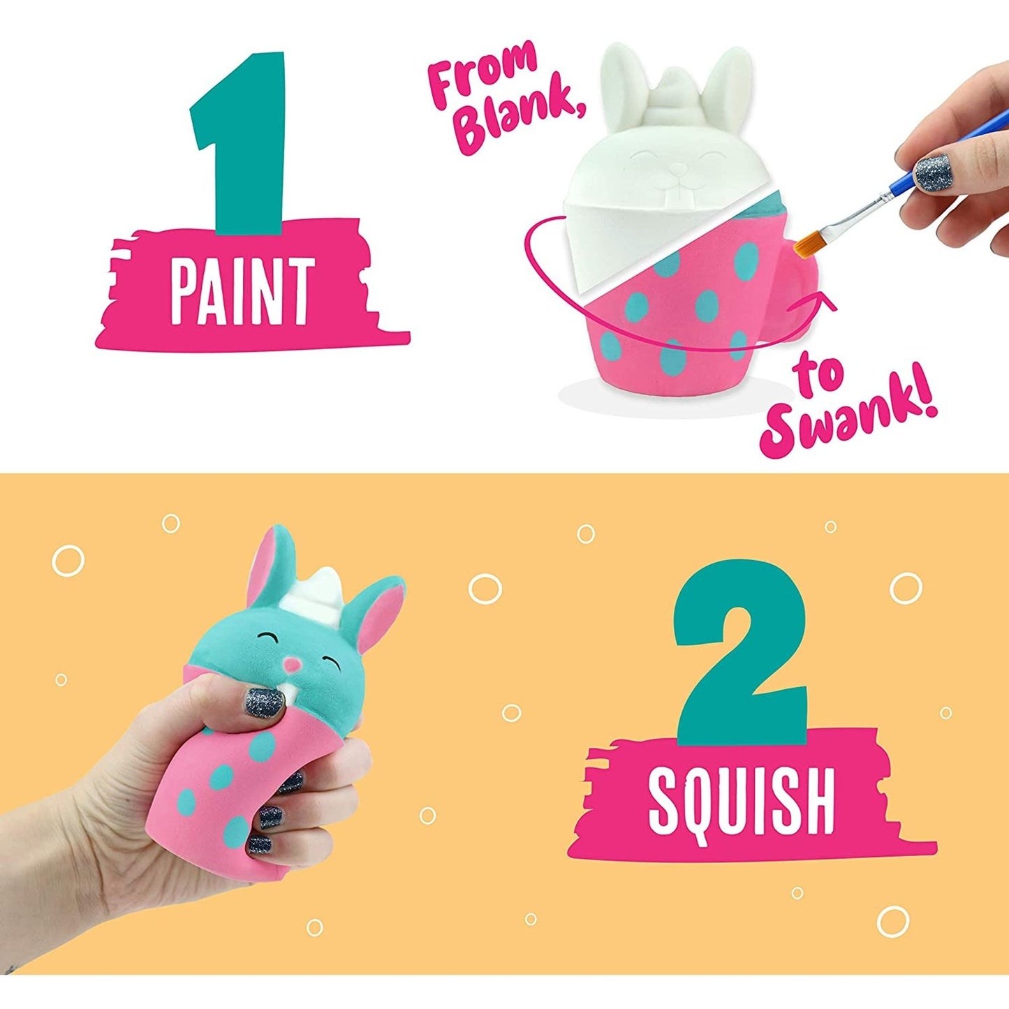 Bunny Squishy Painting Kit