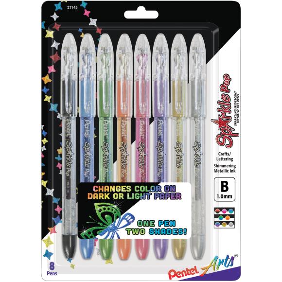 Sparkle Pop Gel Pens- 8pc