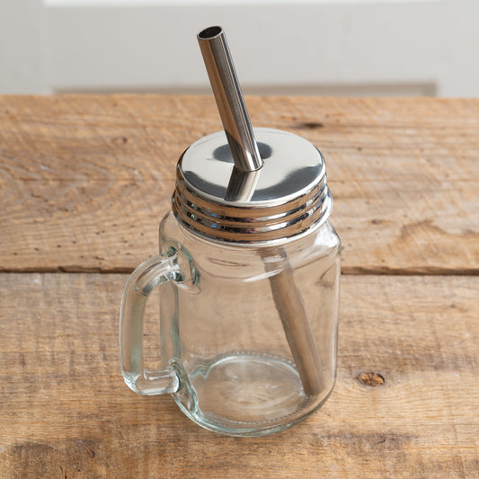 Mason Jar Drinking Lids & Straws