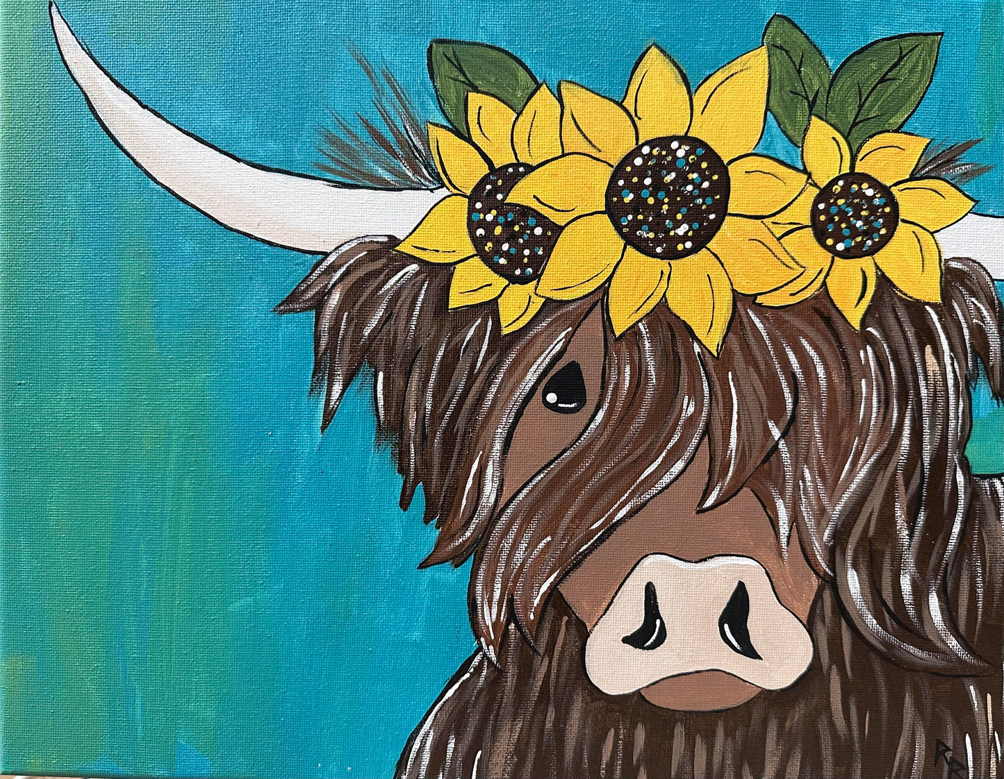 July 29, 2023 - Highland Cow Paint Party