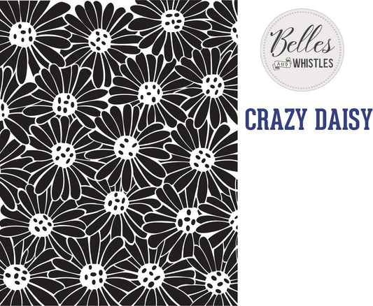Crazy Daisy- Stencil