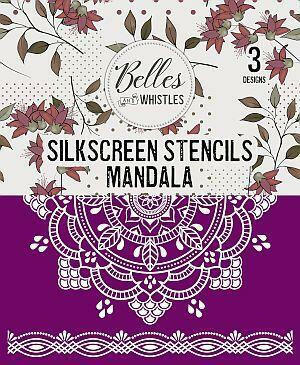 Mandala- Silkscreen Stencil