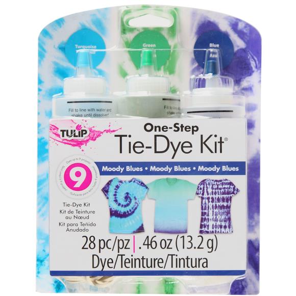 One-Step Tie-Dye Kit(9 project)