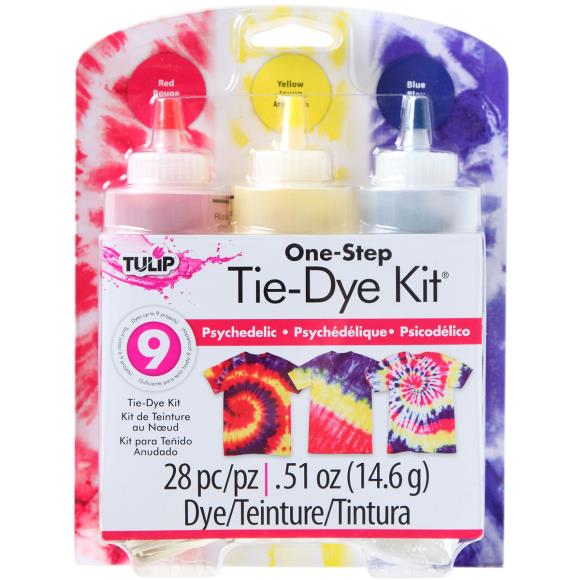 One-Step Tie-Dye Kit(9 project)
