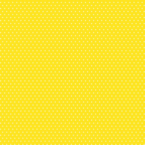 Yellow Dot Cardstock 12x12