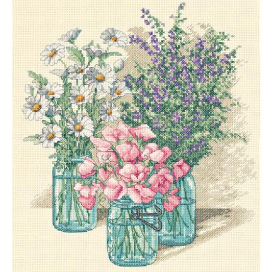 Dimensions Counted Cross Stitch- wildflower