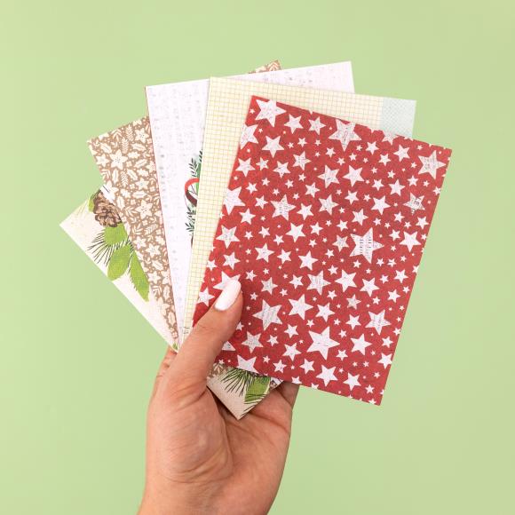 Evergreen & Holly Cards