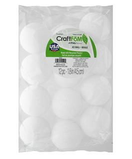 Foam Ball- 12 pack