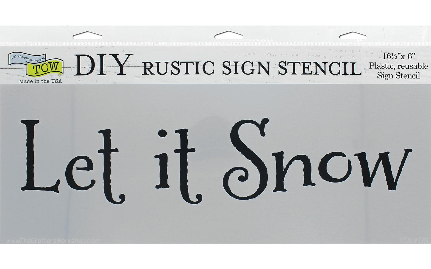 DIY Rustic Sign Stencil