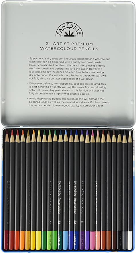 Fantasia Artist Premium Watercolor Pencils
