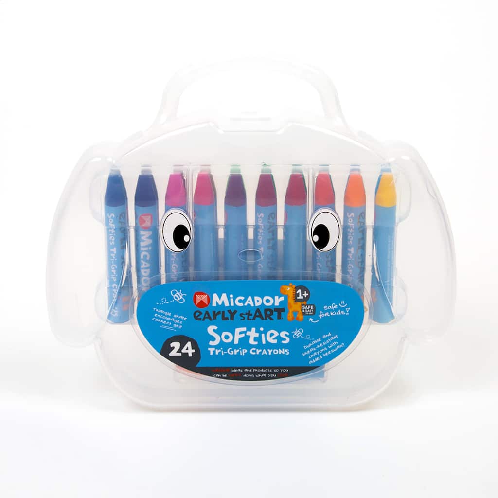 Early Start Softies Tri-Grip Crayons