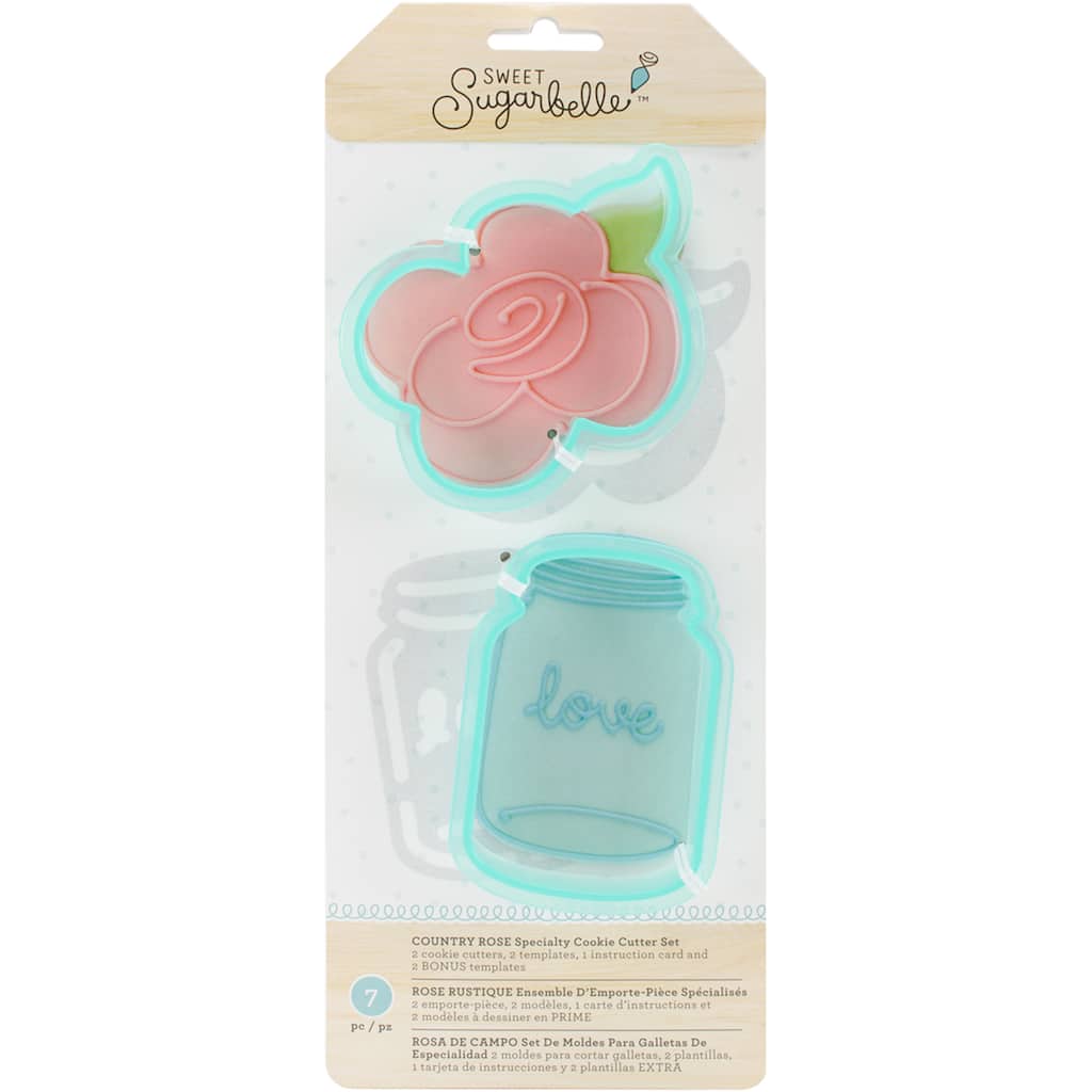 Country Rose Cookie Cutter Set