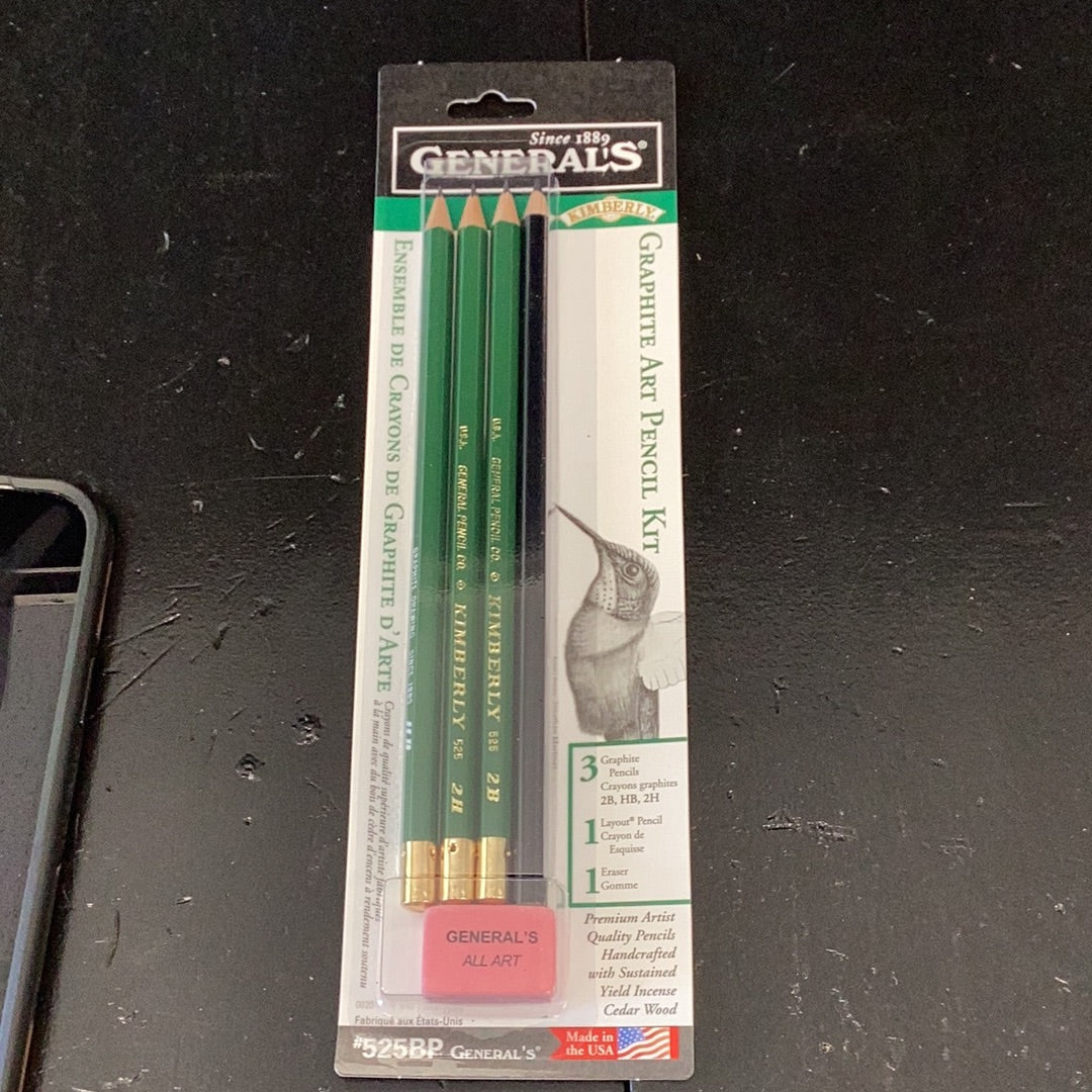 Graphite Art Pencil Kit