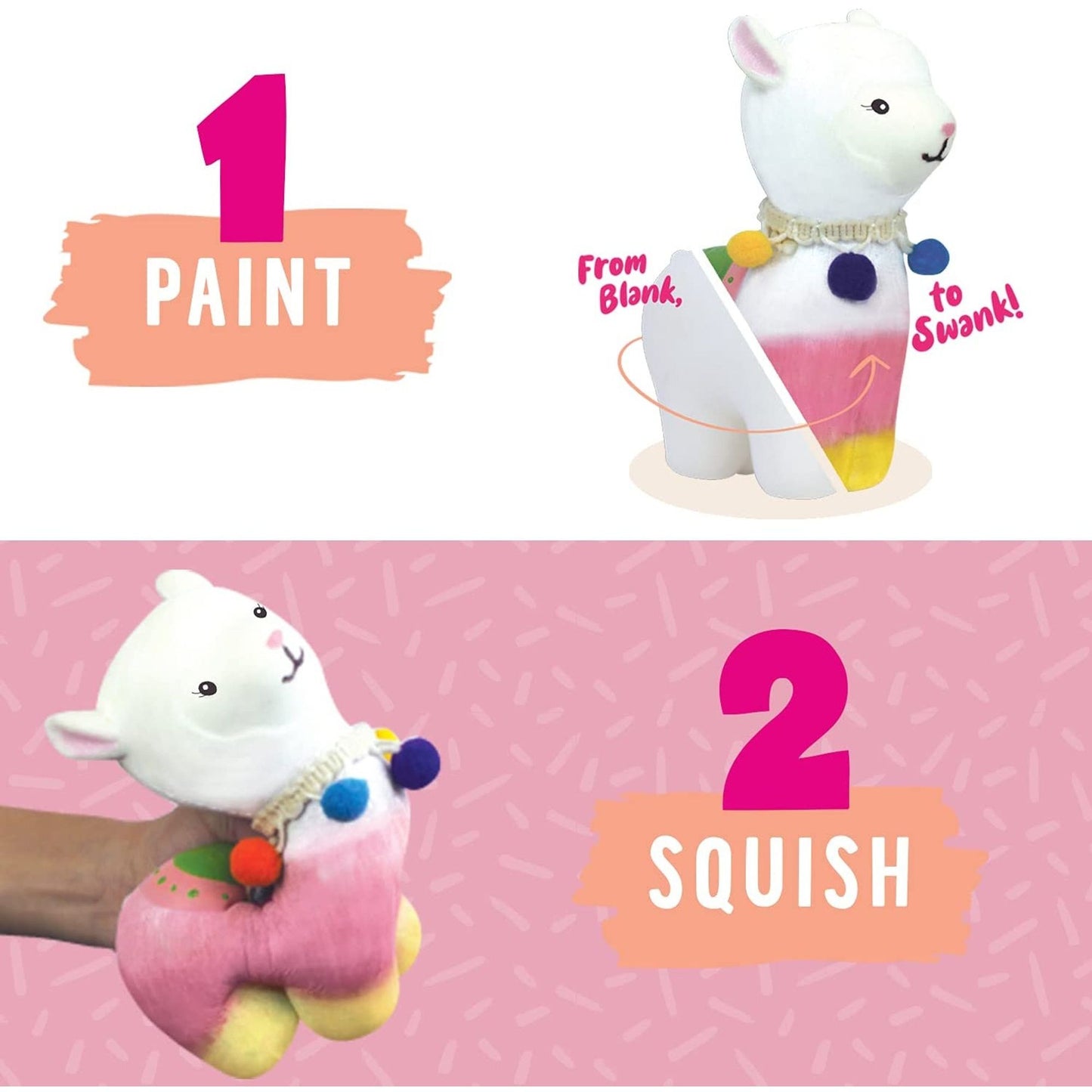 Alpaca Paint Your Own Squishies Kit