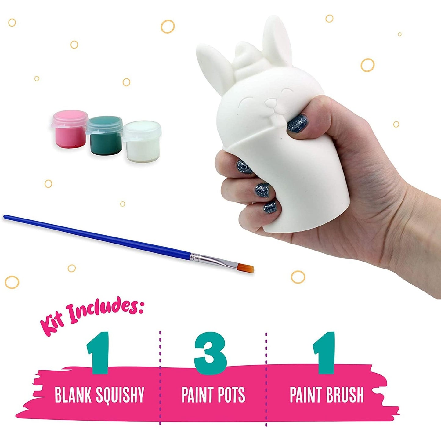 Bunny Squishy Painting Kit