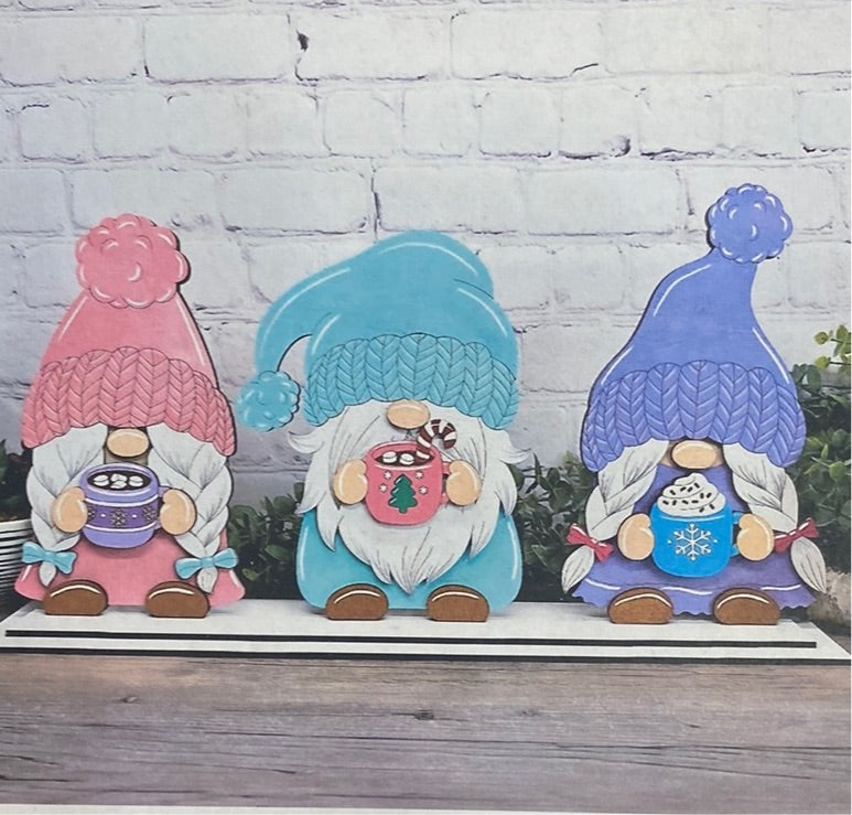 DIY Winter Gnomes