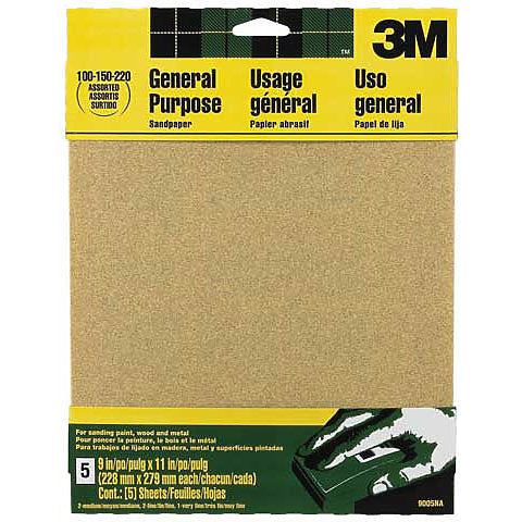 3M Assorted Sanding Sheets